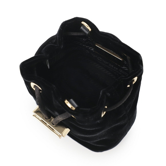 Prada VELVET PORCH Black Bag - Picture 5 of 8